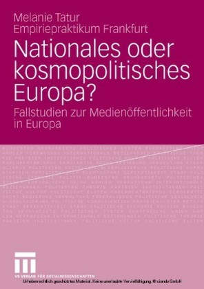 Nationales oder kosmopolitisches Europa?