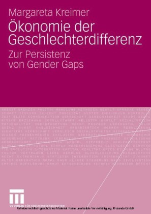 Ökonomie der Geschlechterdifferenz