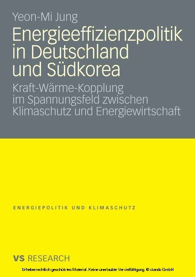 Energieeffizienzpolitik in Deutschland und Südkorea main product photo