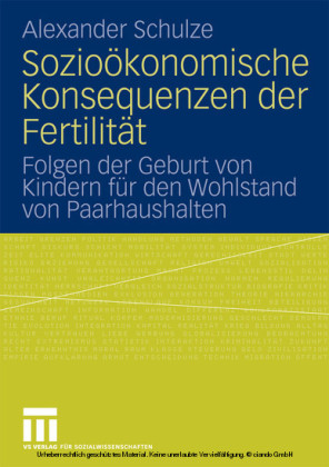 Sozioökonomische Konsequenzen der Fertilität