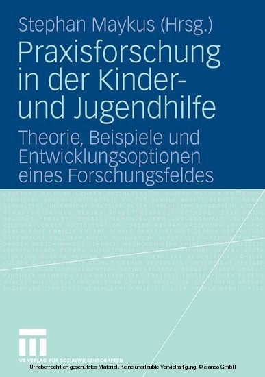 Praxisforschung in der Kinder- und Jugendhilfe main product photo