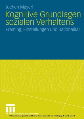 Kognitive Grundlagen sozialen Verhaltens