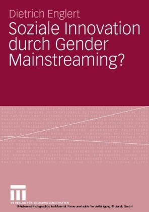 Soziale Innovation durch Gender Mainstreaming?