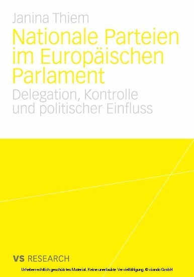 Nationale Parteien im Europäischen Parlament main product photo