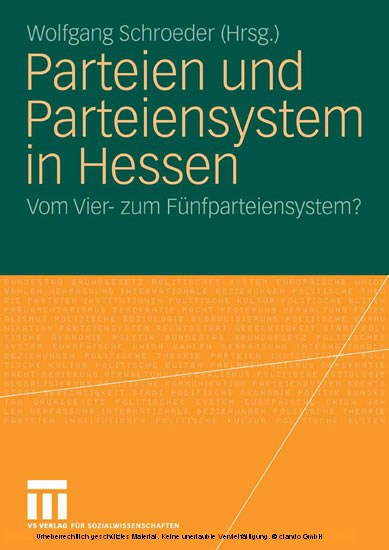 Parteien und Parteiensystem in Hessen main product photo