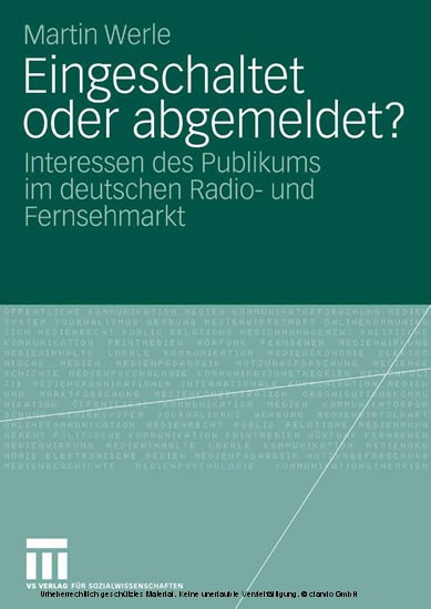 Eingeschaltet oder abgemeldet? main product photo