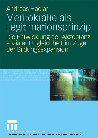 Meritokratie als Legitimationsprinzip main product photo