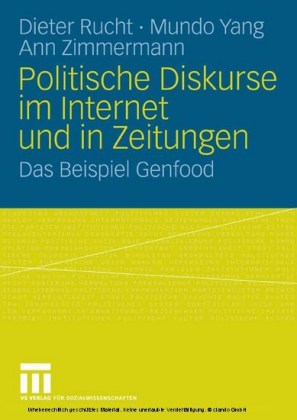 Politische Diskurse im Internet und in Zeitungen