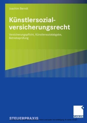 Künstlersozialversicherungsrecht