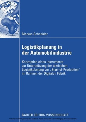 Logistikplanung in der Automobilindustrie