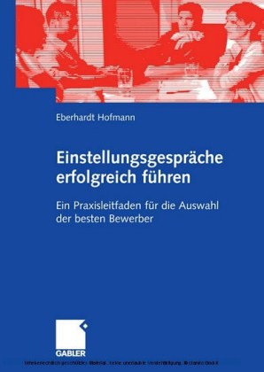 Einstellungsgespräche erfolgreich führen