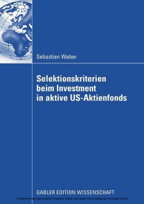 Selektionskriterien beim Investment in aktive US-Aktienfonds