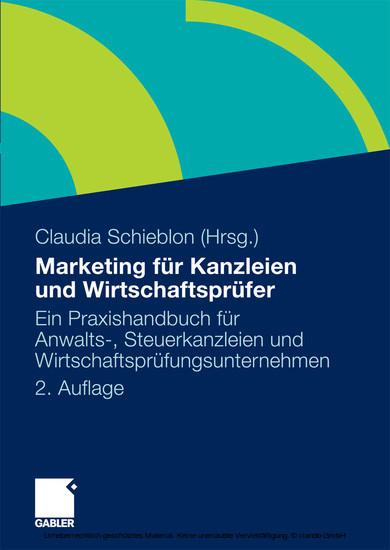 Marketing für Kanzleien und Wirtschaftsprüfer main product photo