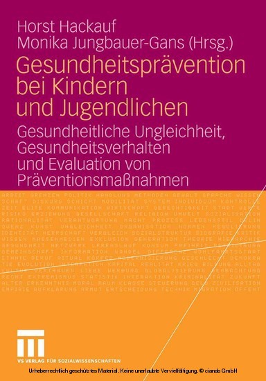 Gesundheitsprävention bei Kindern und Jugendlichen main product photo