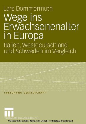 Wege ins Erwachsenenalter in Europa