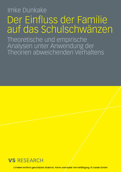 Der Einfluss der Familie auf das Schulschwänzen main product photo