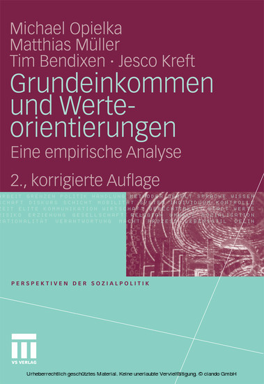Grundeinkommen und Werteorientierungen main product photo