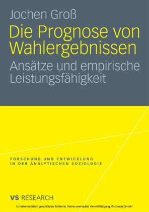 Die Prognose von Wahlergebnissen