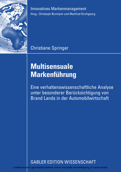 Multisensuale Markenführung main product photo