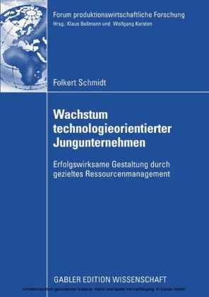 Wachstum technologieorientierter Jungunternehmen