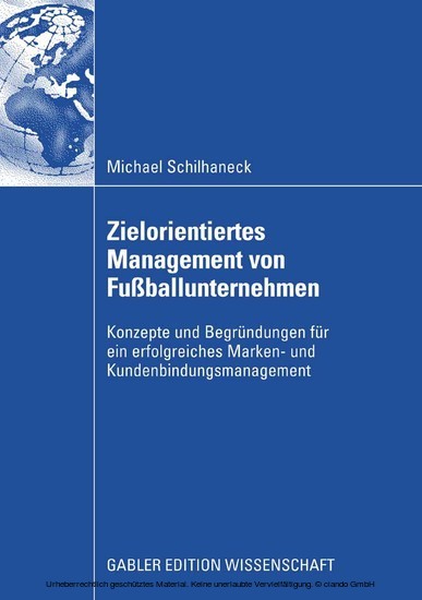 Zielorientiertes Management von Fußballunternehmen main product photo