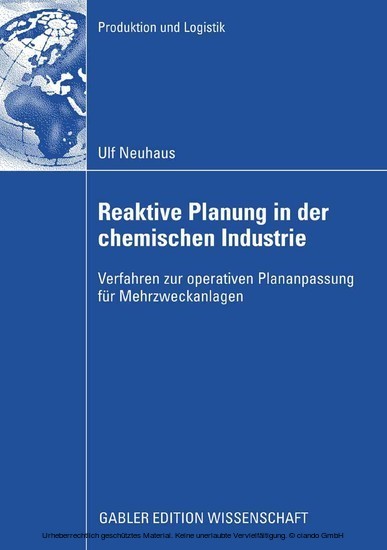 Reaktive Planung in der chemischen Industrie main product photo