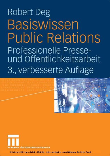 Basiswissen Public Relations main product photo