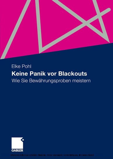 Keine Panik vor Blackouts main product photo