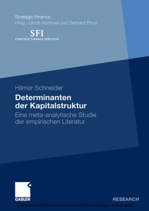Determinanten der Kapitalstruktur