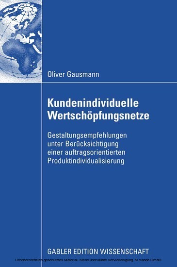 Kundenindividuelle Wertschöpfungsnetze main product photo