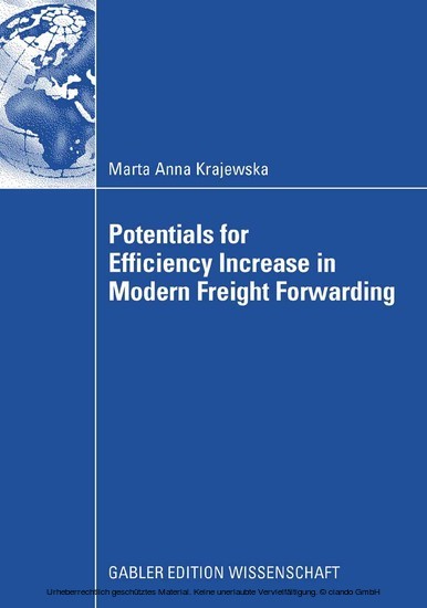 Potentials for Efficiency Increase in Modern Freight Forwarding main product photo