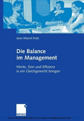 Die Balance im Management