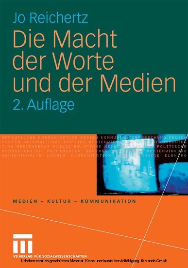 Die Macht der Worte und der Medien main product photo
