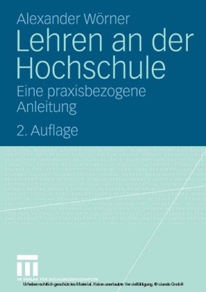 Lehren an der Hochschule