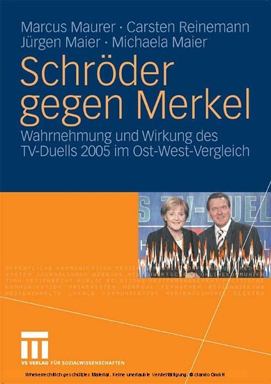 Schröder gegen Merkel main product photo