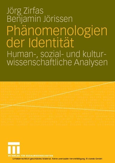 Phänomenologien der Identität main product photo