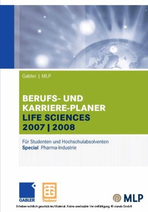 Gabler / MLP Berufs- und Karriere-Planer Life Sciences 2007/2008