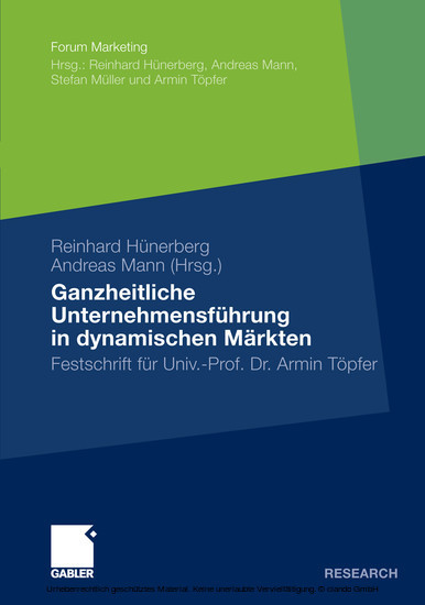 Ganzheitliche Unternehmensführung in dynamischen Märkten main product photo