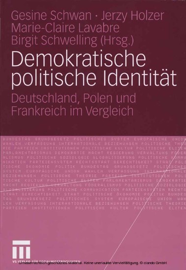 Demokratische politische Identität main product photo