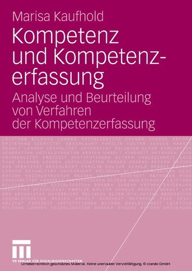 Kompetenz und Kompetenzerfassung main product photo