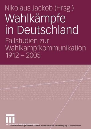 Wahlkämpfe in Deutschland