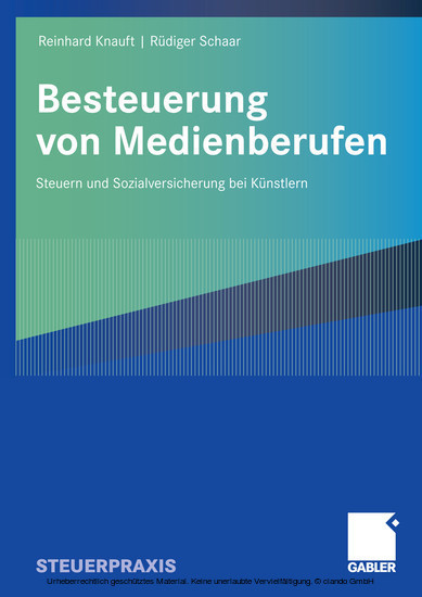 Besteuerung von Medienberufen main product photo