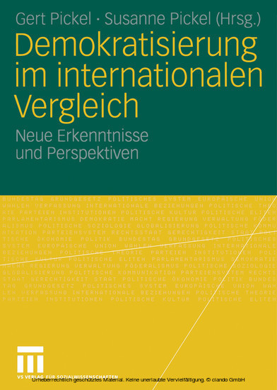 Demokratisierung im internationalen Vergleich main product photo
