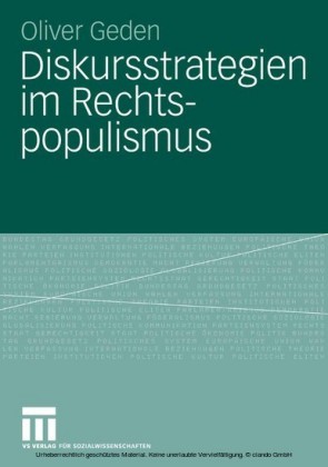 Diskursstrategien im Rechtspopulismus