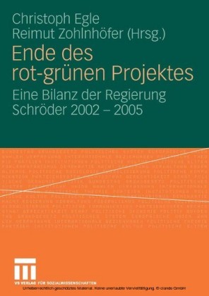 Ende des rot-grünen Projekts