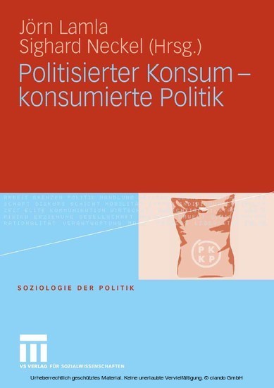 Politisierter Konsum - konsumierte Politik main product photo