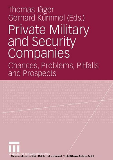 Private Military and Security Companies main product photo