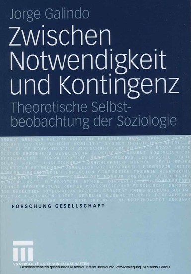 Zwischen Notwendigkeit und Kontingenz main product photo