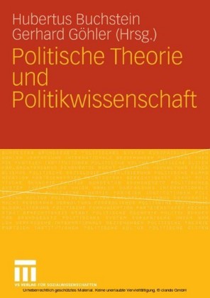 Politische Theorie und Politikwissenschaft