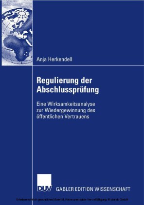 Regulierung der Abschlussprüfung
